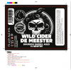 WILD CIDER DE MEESTER - Bourbon BA - 16 Maanden